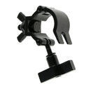 Heavy Duty Aluminum Stage Light Hook Clamp 75kg DIY Black
