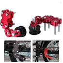 Motorcycle Roller Chain Tensioner Adjuster For Dirt Pit Bike ATV Aluminum Alloy