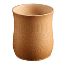2x Bamboo Tea Cups Beer Coffee Wine Milk Cup for Home Kitchen Outdoor Use