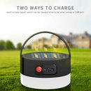 8Led Solar Camping Lanterns Waterproof Tent Lamp Portable Emergency Lightin