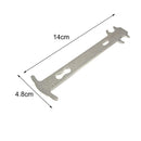 Bike Chain Wear Indicator Repair Tool Chain Checker Standard Ruler Kits New