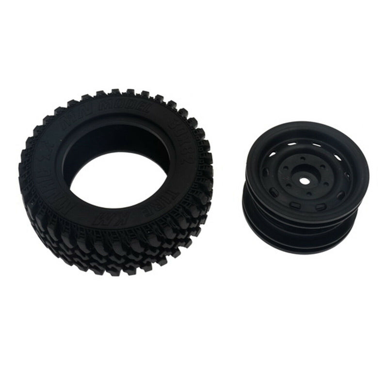 1:12 RC Car Beam/Gearbox/Transfer Case/Tire DIY Parts for MN86 4pcs Tires