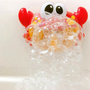 Children bubble bath companion, happy bubble bubble crab, music bubble mach