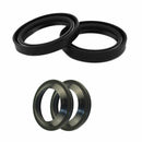 4pcs Black 41x54x11mm Motorcycle ATV Front Fork Damper Absorber Oil&Dus YYB