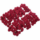 144pcs 2CM PE Rose Foam Mini Flower Bouquet Solid Color/wedding decoration