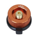 Outdoor Gas Bottle Adaptor Transfer Nozzle Connector Camping Picnic Stove