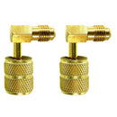 2 Pcs R410A 1/4Sae To 5/16inch Refrigeration Adapter Connector Adaptor for  T2Z5