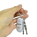 Hot LED Key Finder Keychain Whistle Find Lost Keys Gift Sound Control Locat H7B1