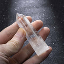 Large Clear 6-7cm Transparent Clear Quartz Crystal Rock Wand Point Healing Stone