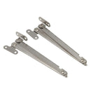 2 Pcs Metal Furniture Door Desk Lid Support Hinge Stay L8L7