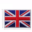 UK Flag Embroidered Iron/Sew On Patch United Kingdom Badge Transfer 7x4.5cm 3c