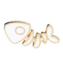2PCS/Set Cute Cat Fish Bone Brooch Pins DIY Denim Jacket Pin Badge Jewelry GBX