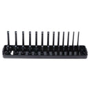 3 Pcs/set Metric Plastic Socket Organizer Holder Storage Trays - 1/4 inch,3