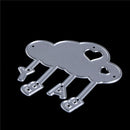 Baby Balloon Design Metal Cutting Dies For DIY Scrapbooking Album Cards Decor FT