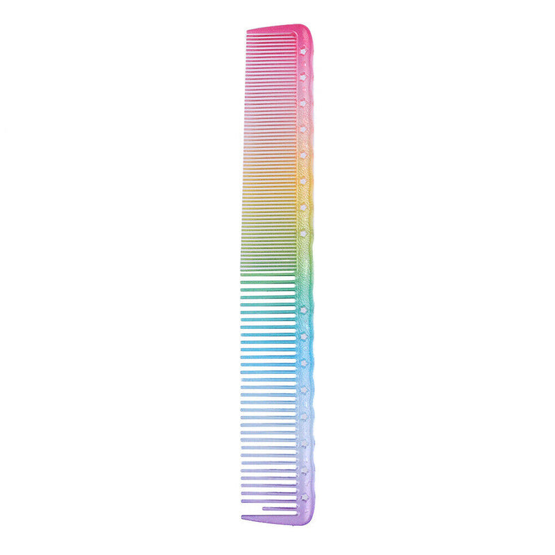 Anti-Static Rainbow Hair Comb Double Head Entangled Hair Styling Tool (7) A