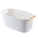 Wooden Handle Thickening Storage Box Multi-Function Home Without Cover Ward