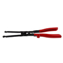 Red Steel Automotive Car Exhaust Pipe Removal Spring Clamp Pliers Tool 300mm
