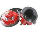 Motor Bike Air Horn Black Red 120dB 12 volt Motorcycle Loud Sound Level