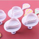 Hot Air Balloon 4 Suit Spring Press Three-Dimensional Biscuits Cut Mold Bak W7H3