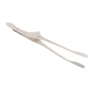 Salad Stainless Steel Heat Resistant Food Clip BBQ Tongs Grilling TweezerB Ew