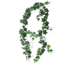 2M Lifelike Greenery Backdrop Simulation Rattan Leaf Home Garden Decoration