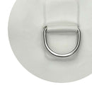 Quality 4"StainlessSteel Inflatable Boat Kayak Dinghy D-RING PVC Patch PVC