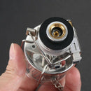 Mini Camping Lantern Gas Light Portable Tent Glass Lamp Butane 80LUX Light  N2H5