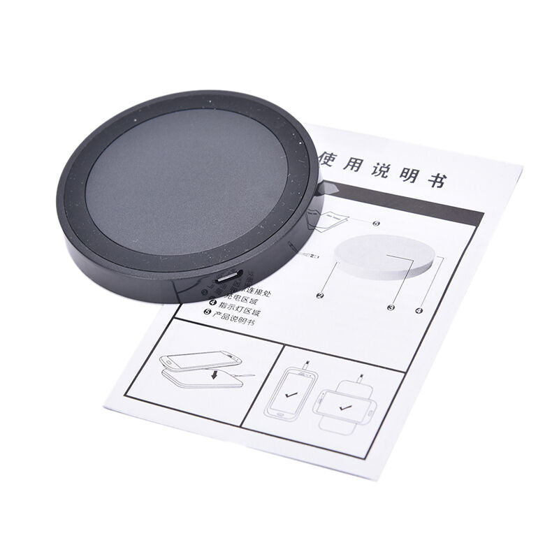 Wireless Charger PowerPort Qi Wireless Charging Pad  Dock for Cell Phone N FT