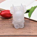 Transparent Mirror Elk Silicone Mold DIY Making  Silicone Mould Xmas Ornamen Hn