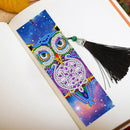 2pcs Birds DIY Special Shaped Diamond Painting Leather Embroidery Bookmark A
