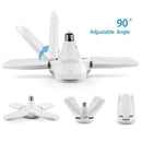 80W E27 Led Fan Garage Light 360 Degrees Deformable Led High Bay Industrial  Hn