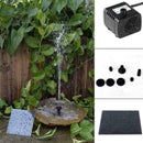 Solar Panel Power 7V Water Pumps For Fountain Pool Aquarium Garden m Pond P D9I5