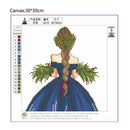 Girl Painting DIY 5D Diamond Embroidery Cross Stitch Kit Home Wall Decor