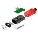 Machfally Bicycle Headlights Charging Bicycle Headlights Taillights Glare F