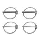 8xTrailer Lynch Pin Locking Pin Clip Trailer Accessories Linch Pins 4mm