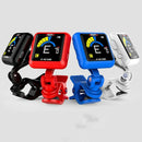 Aroma At-102 Rechargeable Clip-On Guitar Tuner Color Screen With Built-In B