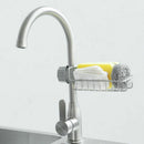 1 New Stainless Steel Kitchen Faucet Shelf Sink BATH Sponge Hanging Rack JNJ