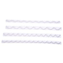 4pc Ribbon Wave Frill Frilling Lace Embosser Cake Fondant Decorating Icing
