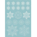 DIY Christmas Stickers Window Glass Decorative Decals Xmas Poster (A) A