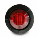 10Pc Red Small Round Side Marker lights 3LED Button lamps Truck Lorry 12V