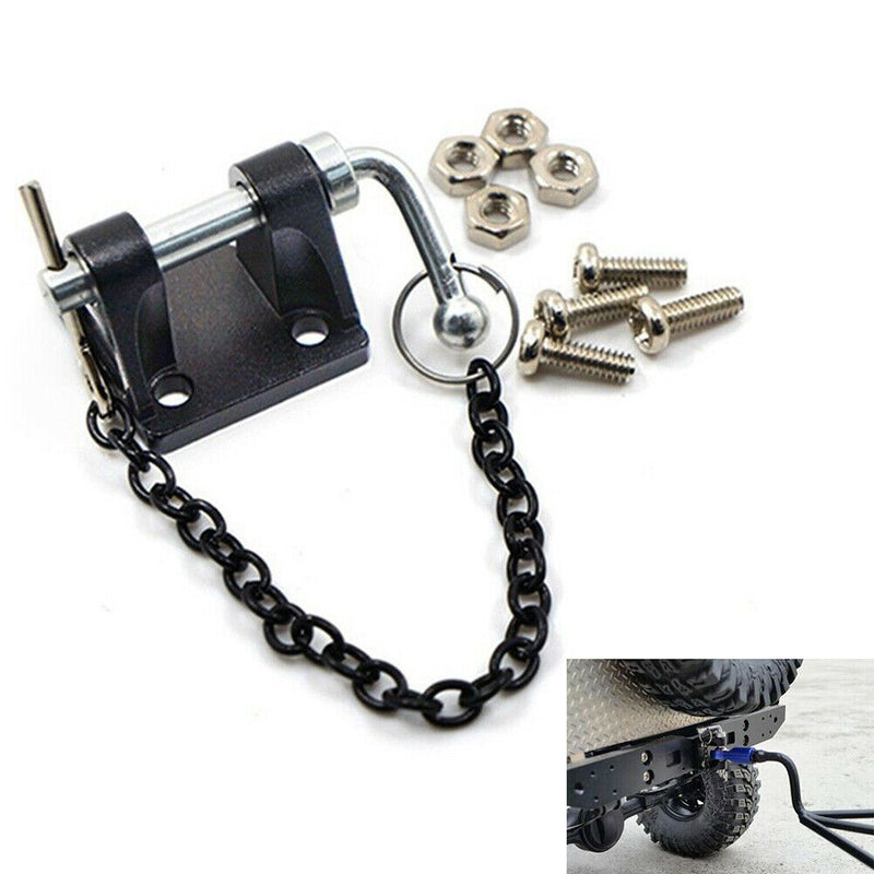 110 Rope Chain RC Crawler Trailer Hook Set Accessories Tow Shackles Simulation