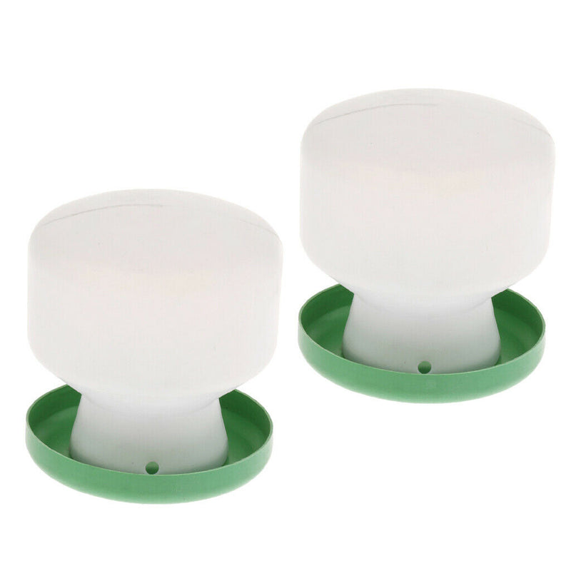 2 Pcs Pigeon Birds Supplies Water & Food Tools Small Parrots Pigeons Feed