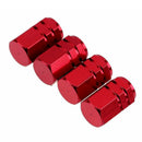 4X Aluminum Tire Wheel Rims Stem Air Valve Caps Tyre Cover Car Truck Bike  1X
