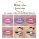 6x HANDAIYAN Glitter Matte Lipstick Waterproof Lip Gloss Liquid Fashion Hot V5T0