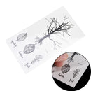 Leaf Tree Temporary Tattoos Body Arm Leg Waterproof Flash Tattoo Stickers B Bj