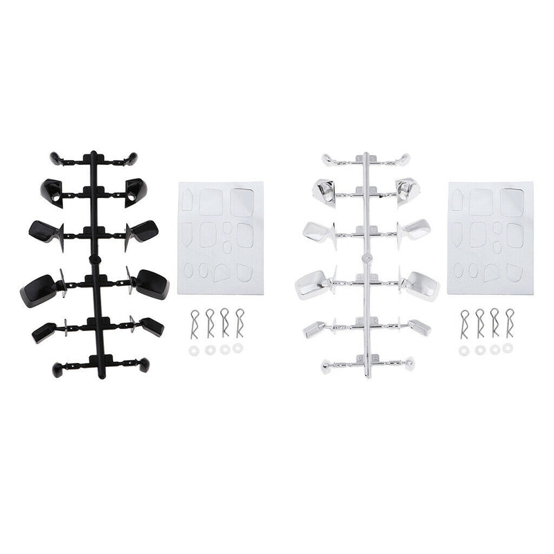 1/10 Scale Wing Mirrors Modification Parts for On Road RC Racing Cars Accs