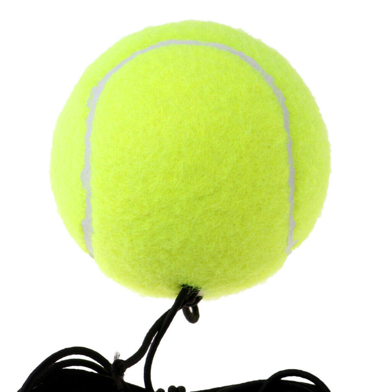 Set of 6 Rubber Tennis Training Balls on A Rope