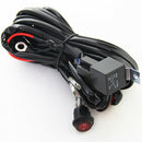 12V 40A Relay Wiring Harness Work Fog Light Bar Kit ON/OFF Switch Led Spotl C1X9