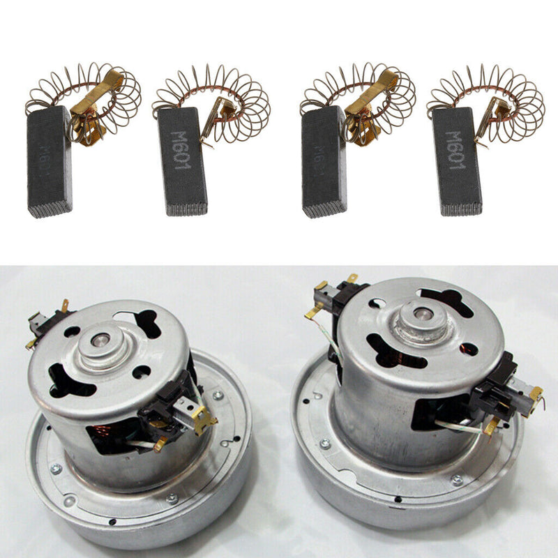 Hairdryer Motor Accessories - 2Pair Carbon Brushes Replacement Easy Change for