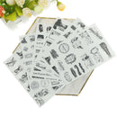 6Pcs Retro Tower Stickers For DIY Scrapbooking Planner Cardmaking Journaling LJ